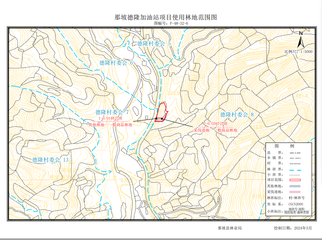 那坡德隆加油站项目